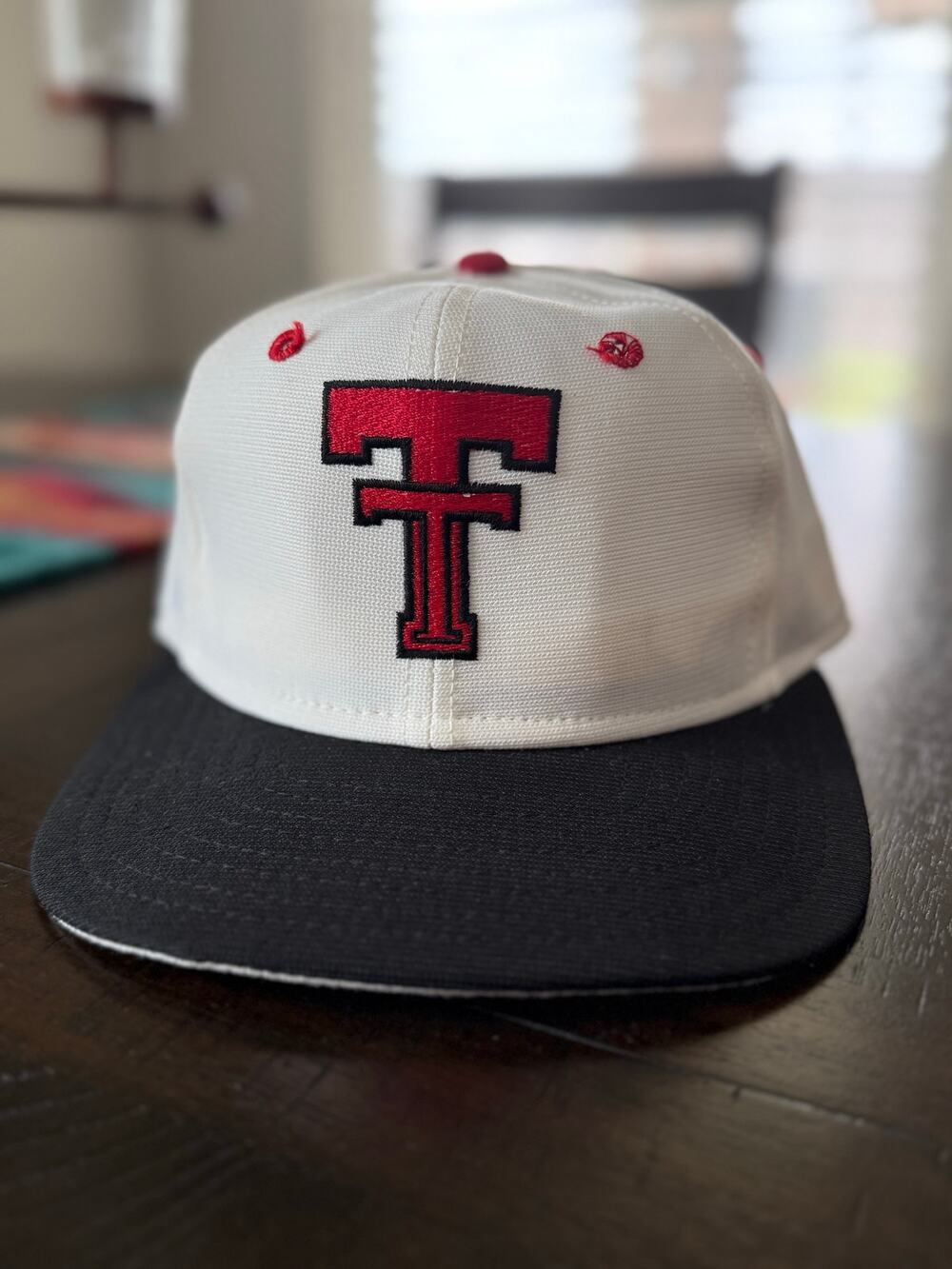 Texas Tech vintage 90s fitted New Era hat 6 5/8 NWT
made in USA